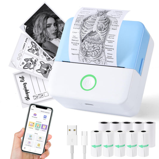 Mini Inkless Sticker Printer